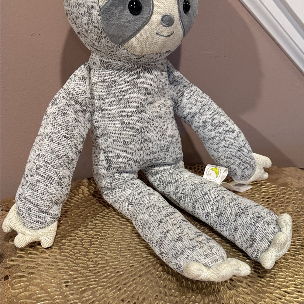 Animal Adventure Gray Sloth Plush Toy - Picture 3 of 11